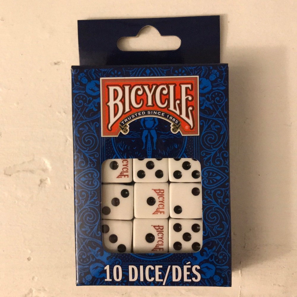 Bicycle 10 Dice pack